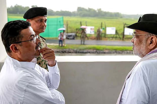 বাংলাদেশ সীমান্তে অমিত শাহ, ‘চিকেনস নেক’ নিরাপত্তায় জোর