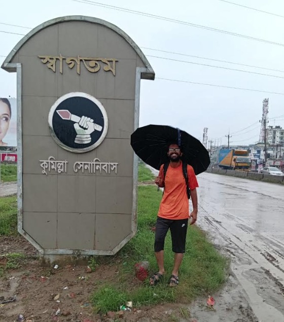 পরিবেশ রক্ষায় টেকনাফ থেকে তেঁতুলিয়ায় হাঁটচ্ছেন ফাহিম