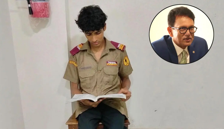 বাবা হারানো সেই ইকনের পড়াশোনার দায়িত্ব নিলেন শিক্ষামন্ত্রী
