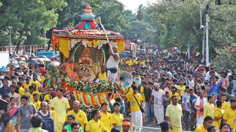 দেশজুড়ে উল্টো রথযাত্রায় ভক্তদের ঢল, উৎসবমুখর পরিবেশে সমাপ্তি