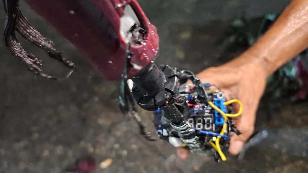 উল্টোরথের পথে ছিল শক্তিশালী পাইপ বোমা