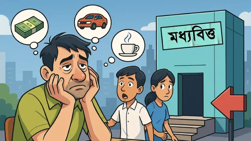 হিসাব গরমিলে ভবিষ্যৎ নিয়ে নীরব সংকটে বাংলাদেশের মধ্যবিত্ত