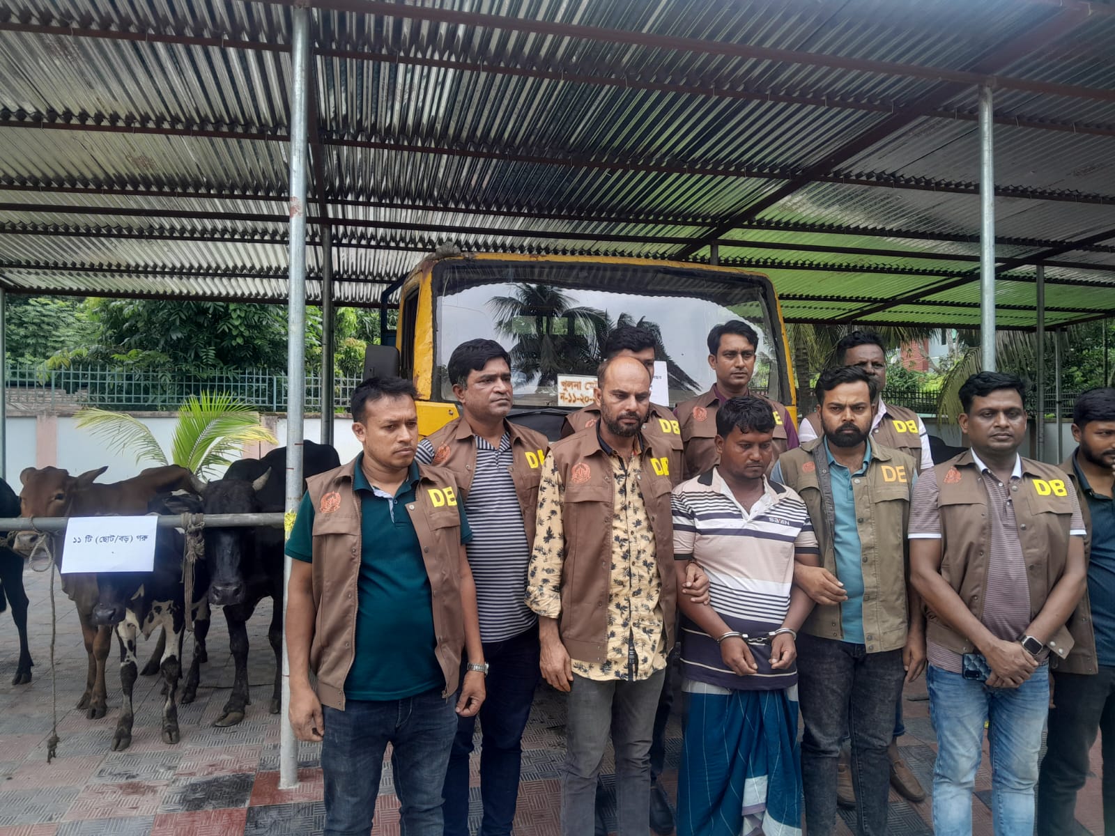 ফকিরহাটে চুরি হওয়া ১১ গরু উদ্ধার, গ্রেফতার তিনজন
