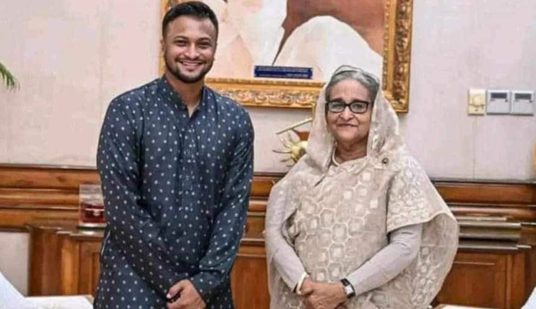 শেখ হাসিনার অনুষ্ঠানের আমন্ত্রণপত্রে সাকিবের নাম