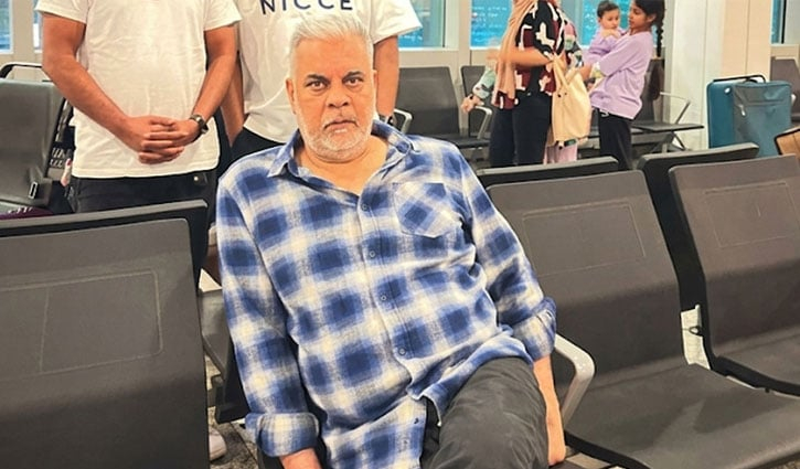 চিকিৎসা শেষে দেশে ফিরছেন ইলিয়াস কাঞ্চন
