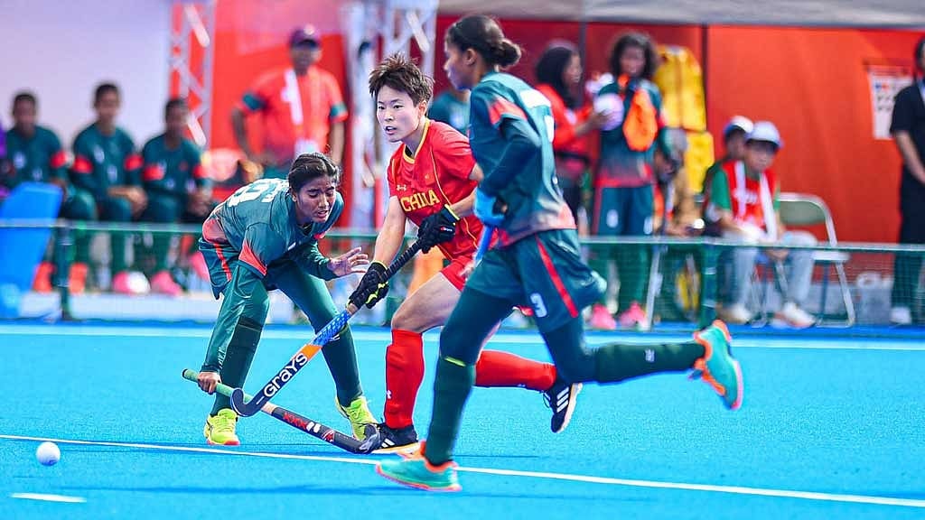 এশিয়ান গেমসে হকিতে চীনের কাছে বিধ্বস্ত বাংলাদেশ