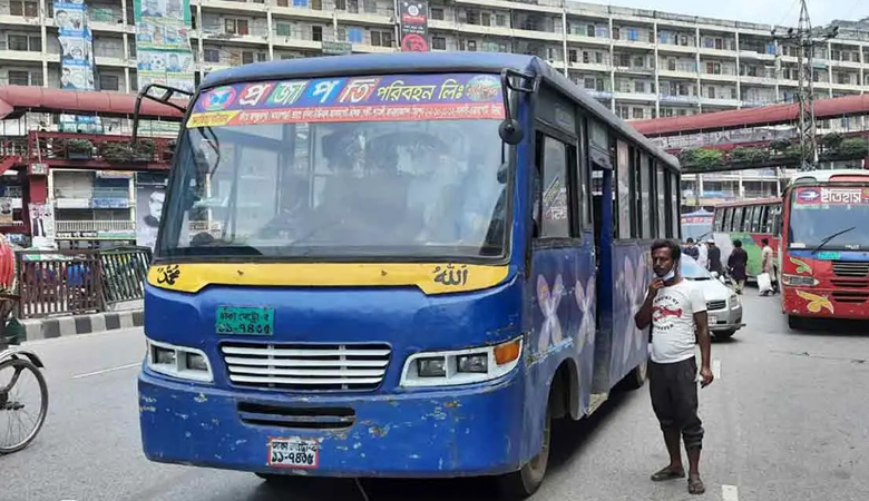 বাসের ভাড়া বাড়িয়ে প্রজ্ঞাপন জারি