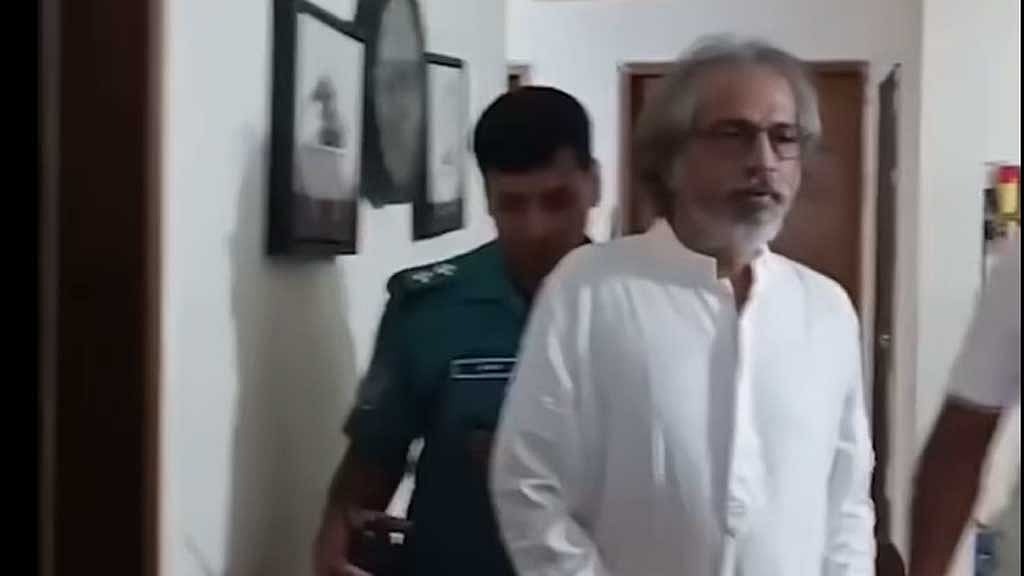 সাবেক এমপি মোশতাক আহমেদ রুহি গ্রেফতার