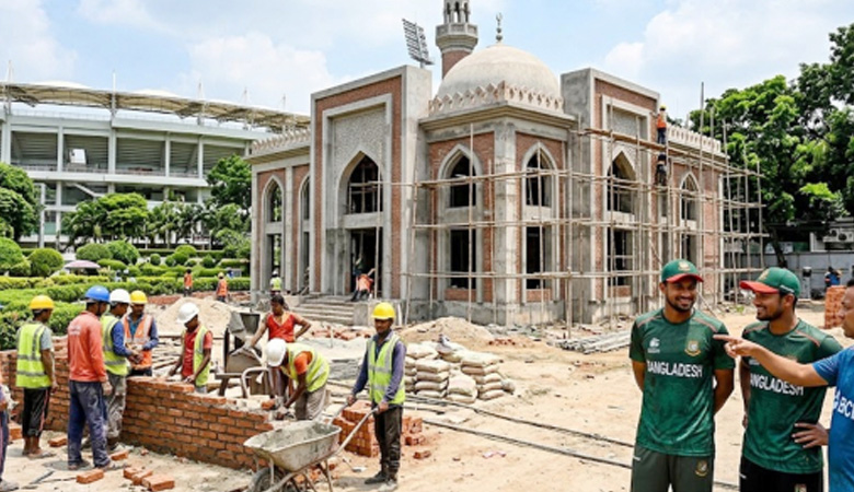 ক্রিকেটারদের জন্য মসজিদ নির্মাণ করছে বিসিবি