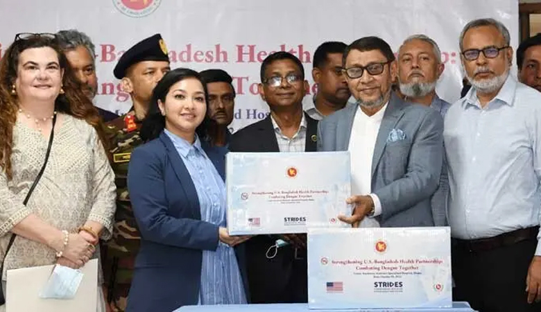 ডেঙ্গু মোকাবিলায় বাংলাদেশকে ৫ লাখ কিট দিল যুক্তরাষ্ট্র