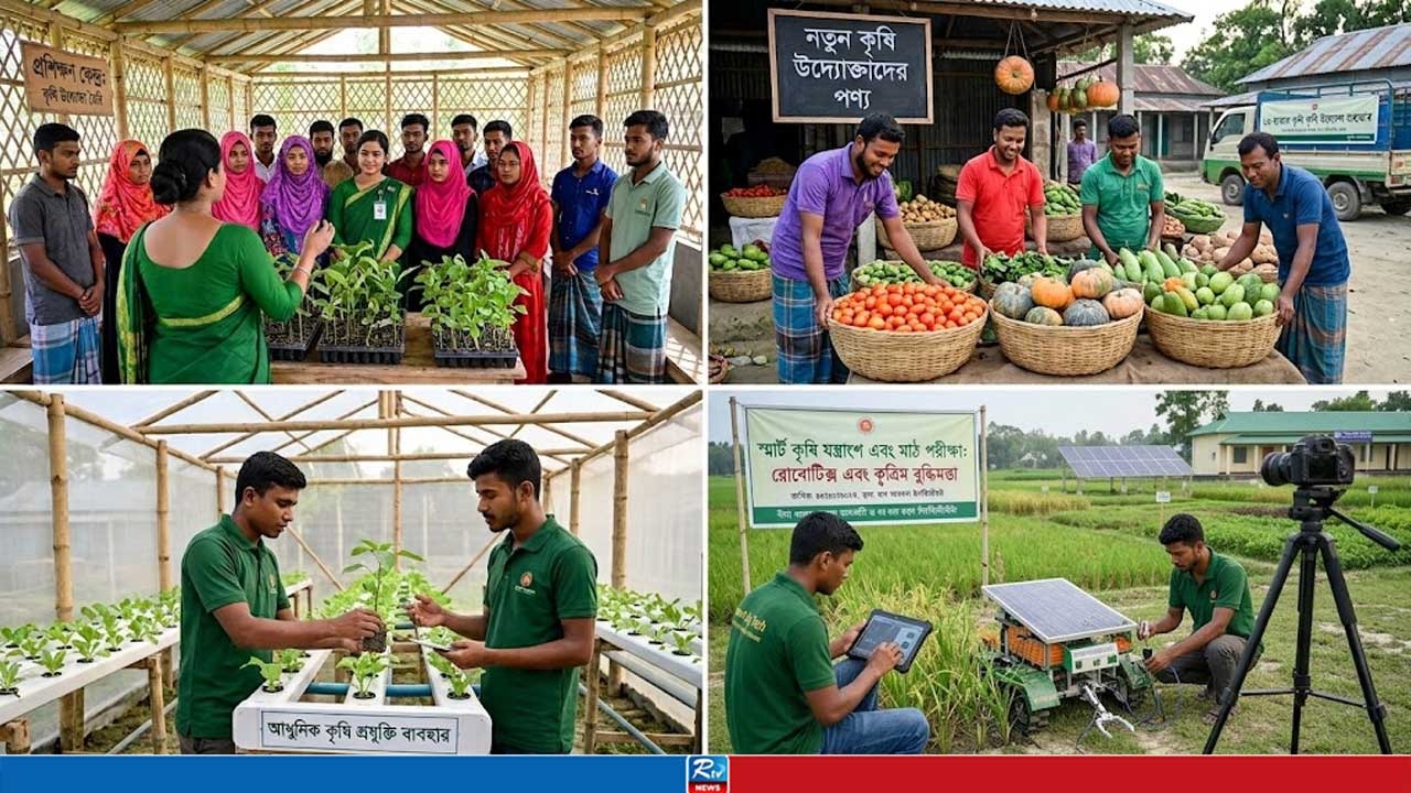খাদ্য নিরাপত্তা ও কর্মসংস্থান নিশ্চিতে ২০ হাজার কৃষি উদ্যোক্তা