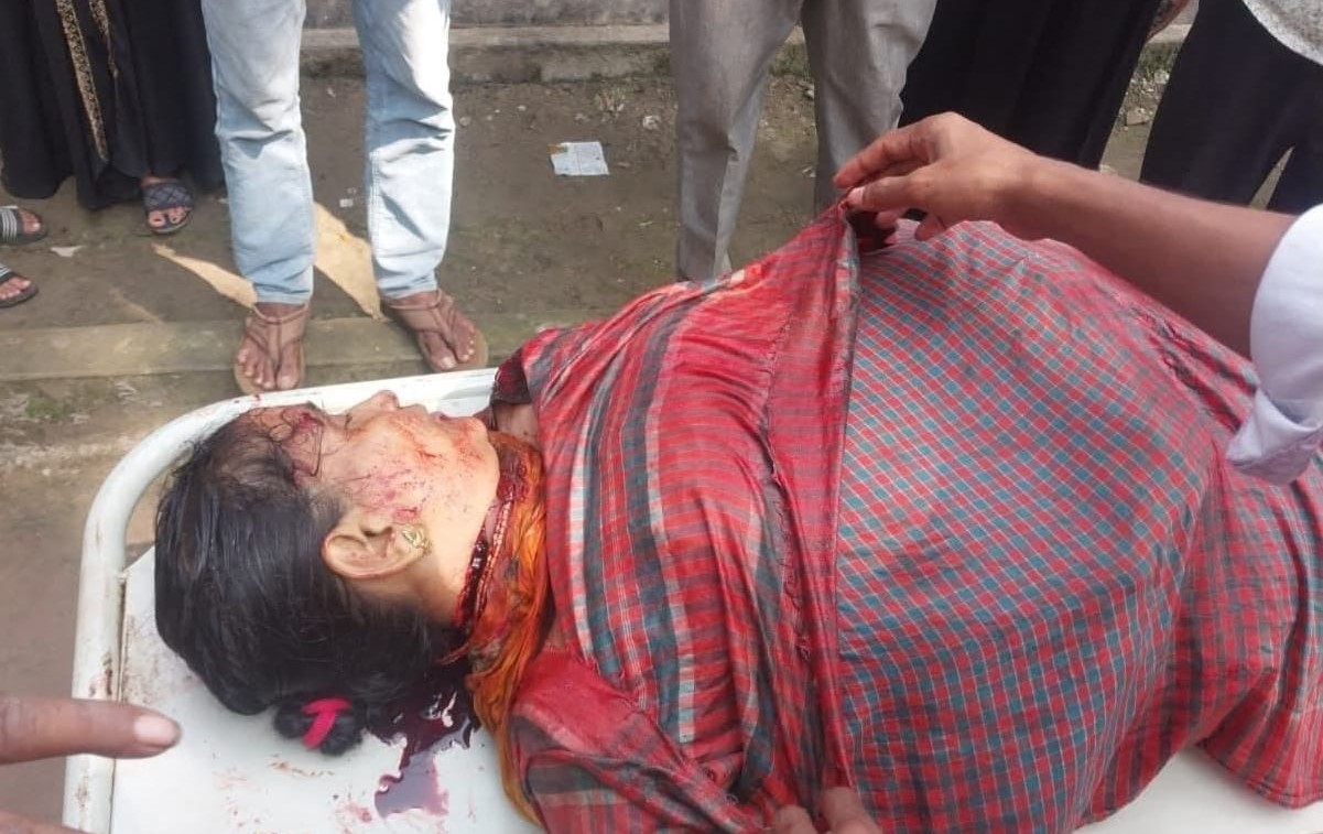 শ্যামনগরে পারিবারিক বিরোধে কুপিয়ে কাকিকে হত্যা, আটক ভাতিজা