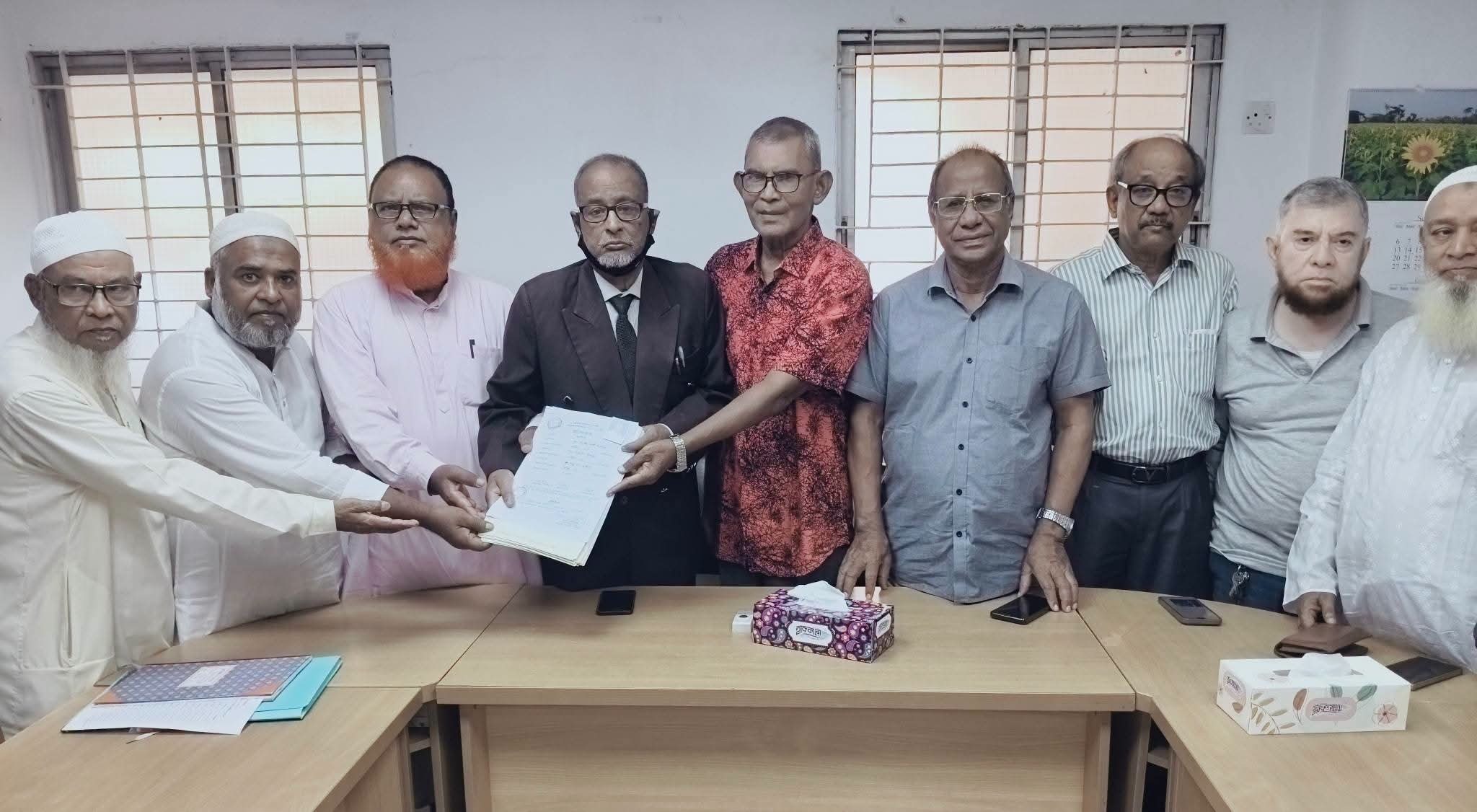 ছিদ্দীক-মঙ্গলিয়া প্যানেল বিনা প্রতিদ্বন্দ্বিতা নির্বাচিত