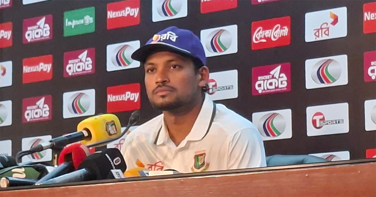 টেস্ট চ্যাম্পিয়নশিপ ফাইনালের সমীকরণ শান্তর কাছে ‘চাপ নয়, প্রেরণা’
