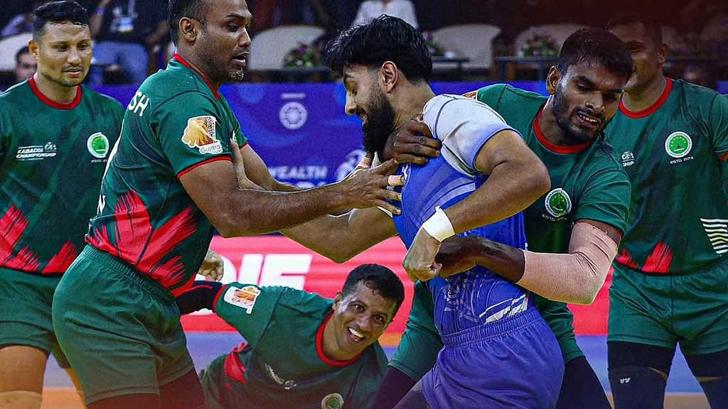 স্কটল্যান্ডকে উড়িয়ে কমনওয়েলথ কাবাডির সেমিফাইনালে বাংলাদেশ